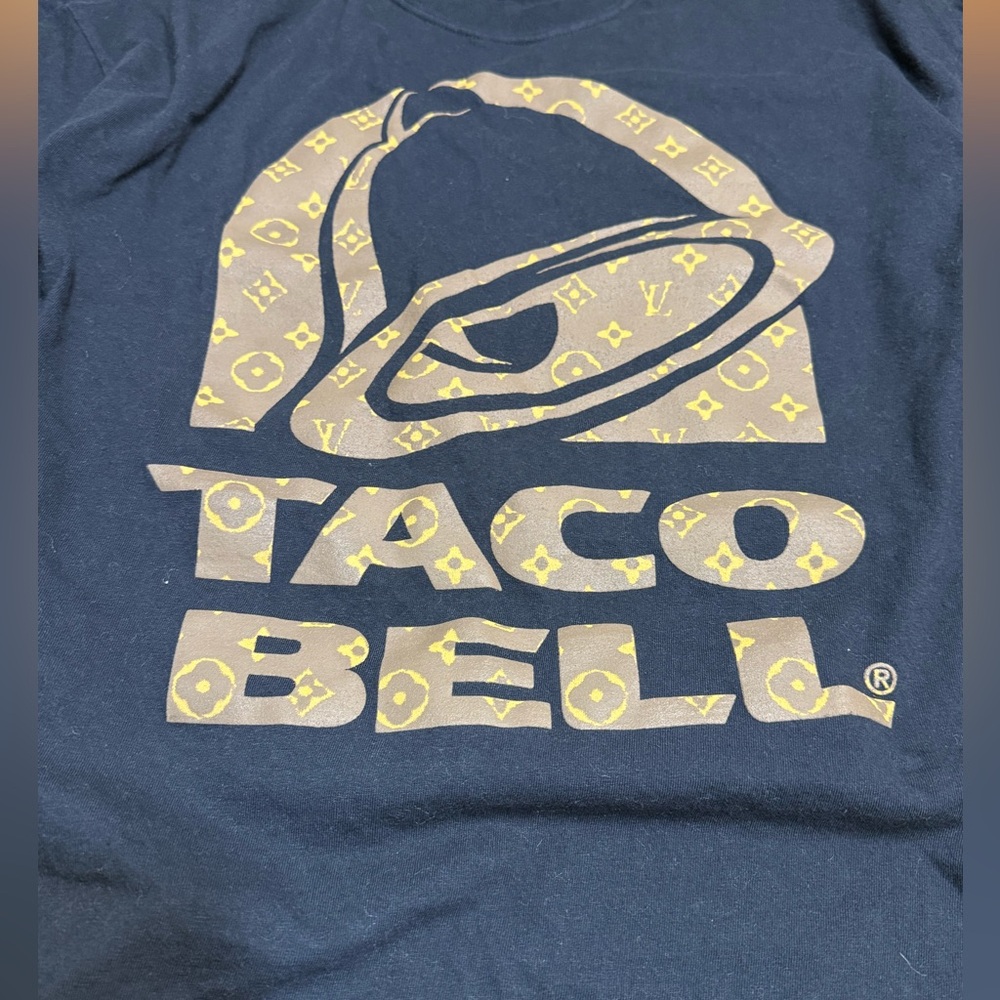 Taco Bell LV Graphic Tee Comfort Colors XL Streetwear Black - Picture 1 of 3